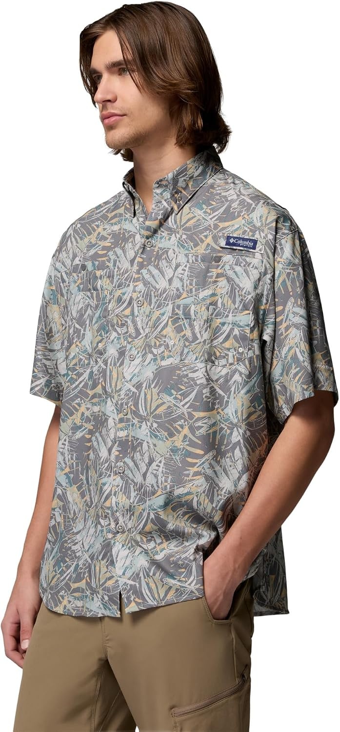 image:imageColumbia Mens PFG Super Tamiami Short Sleeve ShirtNiagaraSeatigers