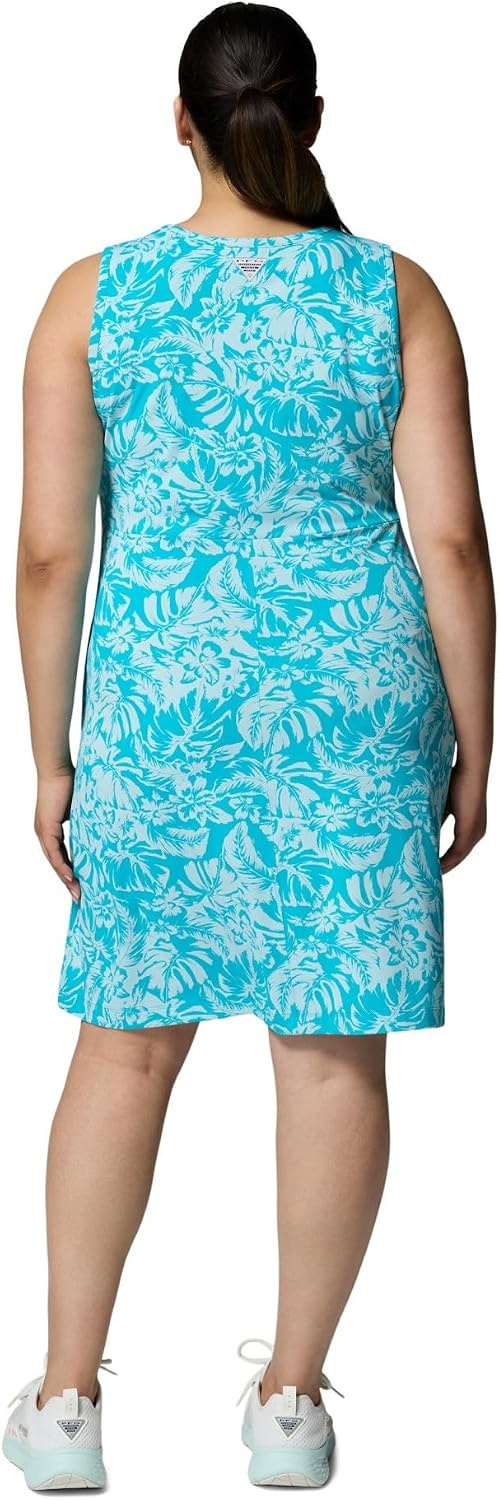 image:imageColumbia PFG Freezer III DressOcean Teal Vacay Blooms Tonal