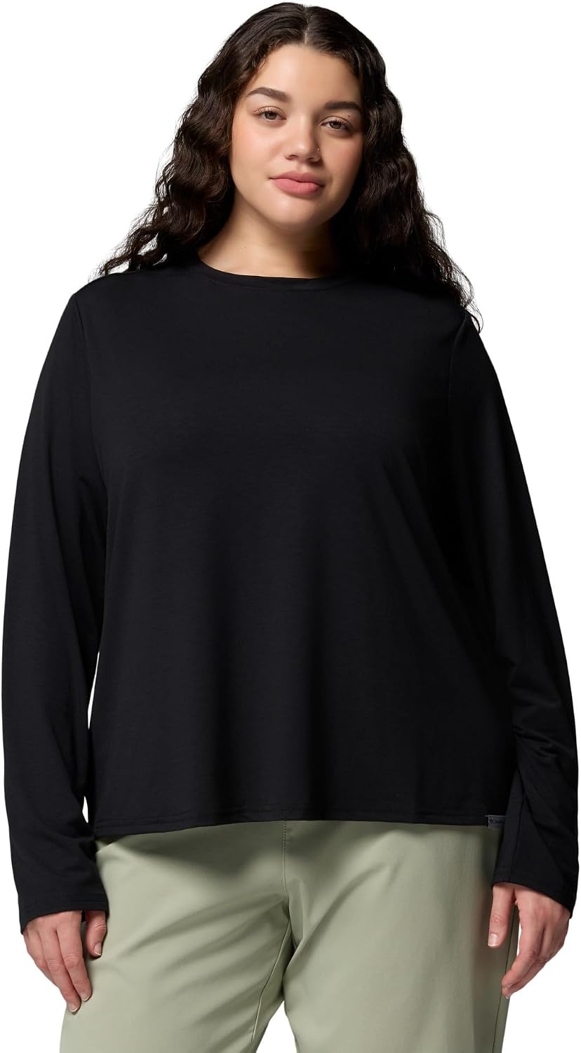 image:imageColumbia Womens Soft Stretch Long Sleeve TeeBlack