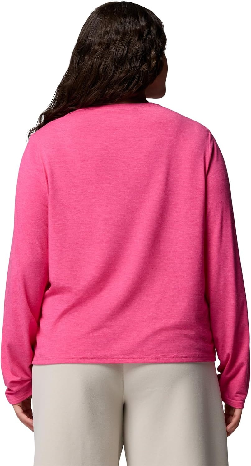 image:imageColumbia Womens Soft Stretch Long Sleeve TeeNico Heather
