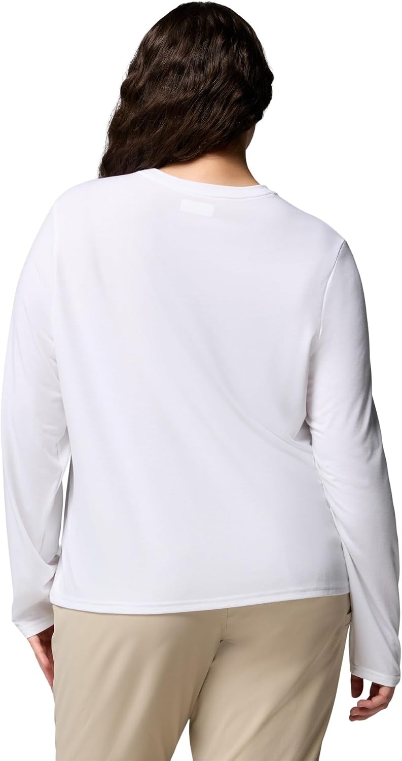 image:imageColumbia Womens Soft Stretch Long Sleeve TeeWhite