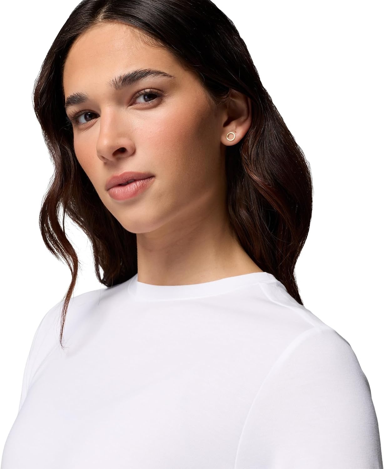 image:imageColumbia Womens Soft Stretch Long Sleeve TeeWhite