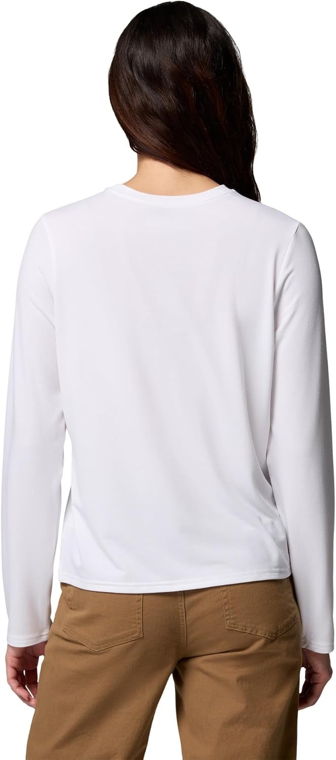 image:imageColumbia Womens Soft Stretch Long Sleeve TeeWhite