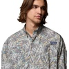 Columbia Mens PFG Super Tamiami Short Sleeve Shirt(Niagara/Seatigers)