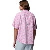 Columbia Mens PFG Super Tamiami Short Sleeve Shirt(Rosette Roosters)
