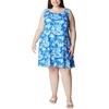 Columbia PFG Freezer III Dress(Blue Macaw Festive Fishin’)