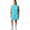 Columbia PFG Freezer III Dress(Ocean Teal Vacay Blooms Tonal)