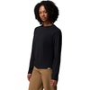 Columbia Women’s Soft Stretch Long Sleeve Tee(Black)