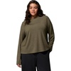 Columbia Women’s Soft Stretch Long Sleeve Tee(Stone Green Heather)
