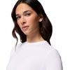 Columbia Women’s Soft Stretch Long Sleeve Tee(White)