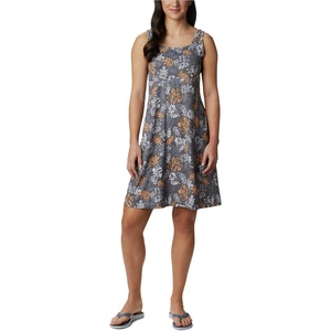 Columbia PFG Freezer III Dress(Trade Winds Grey Archive Palms Print)