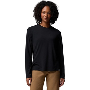 Columbia Women’s Soft Stretch Long Sleeve Tee(Black)