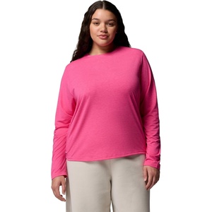 Columbia Women’s Soft Stretch Long Sleeve Tee(Nico Heather)
