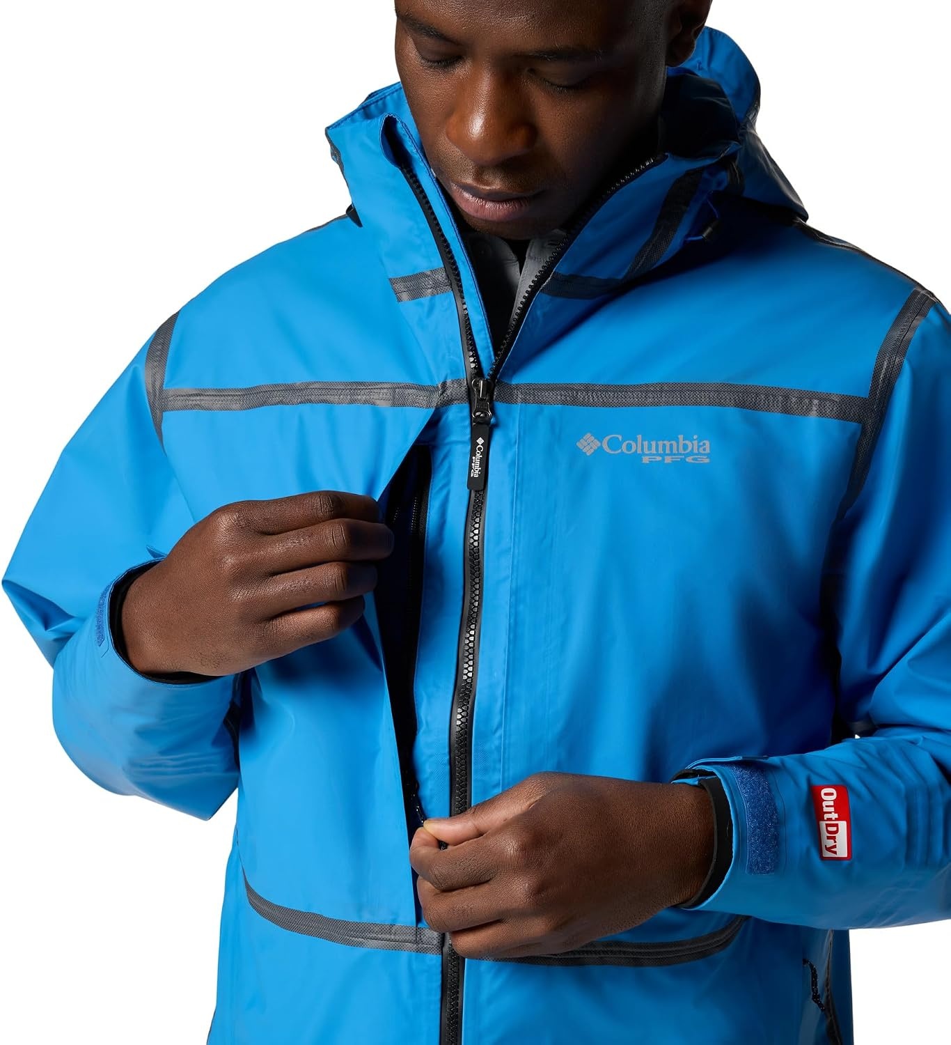 image:imageColumbia Mens Pfg Force XII Odx JacketVivid Blue