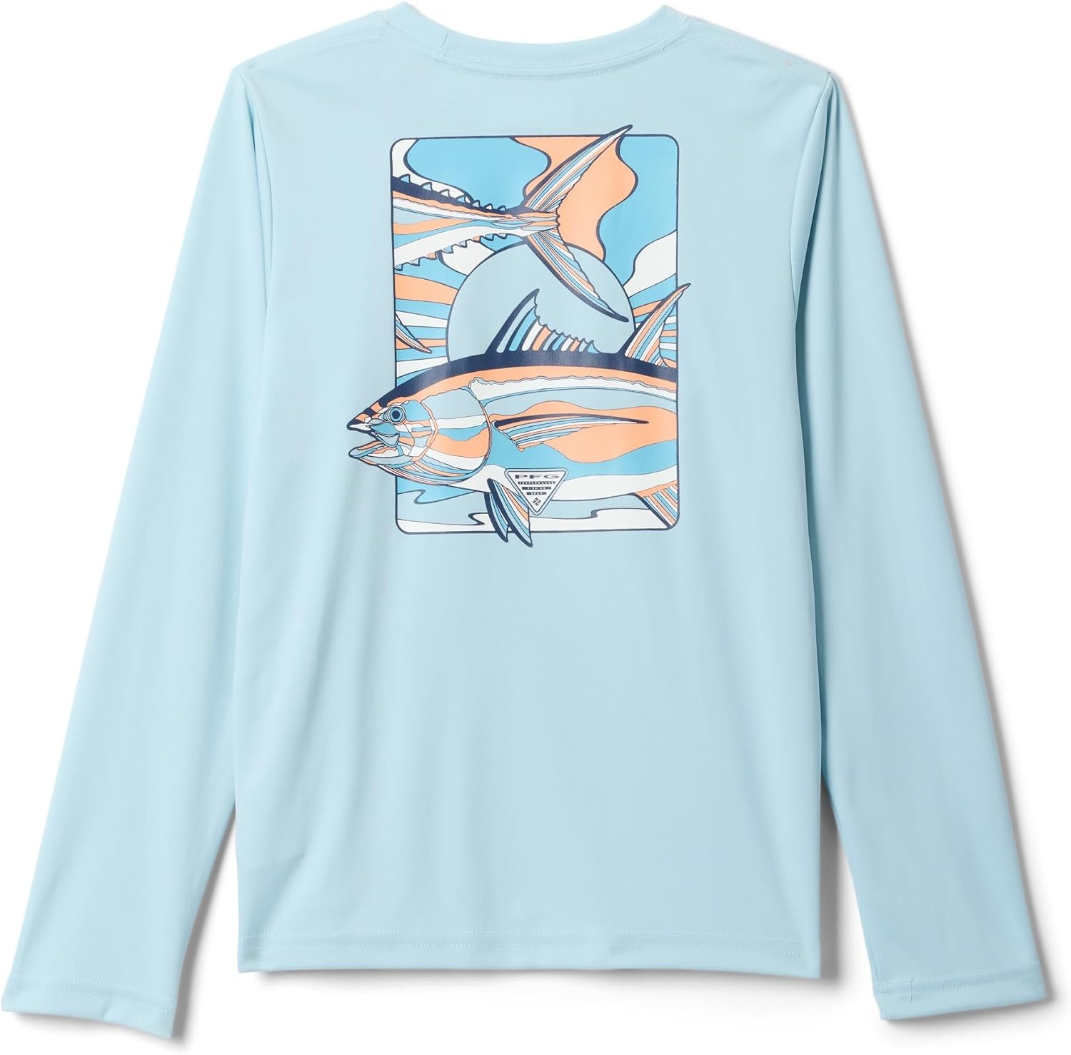image:imageColumbia Boys Terminal Tackle PFG Fish Shine Long SleeveMarine Light