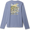 Columbia Boys’ Terminal Tackle PFG Fish Shine Long Sleeve(New Moon)