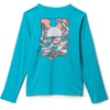 Columbia Boys’ Terminal Tackle PFG Fish Shine Long Sleeve(Ocean Teal)