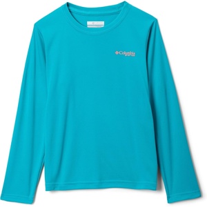 Columbia Boys’ Terminal Tackle PFG Fish Shine Long Sleeve(Ocean Teal)