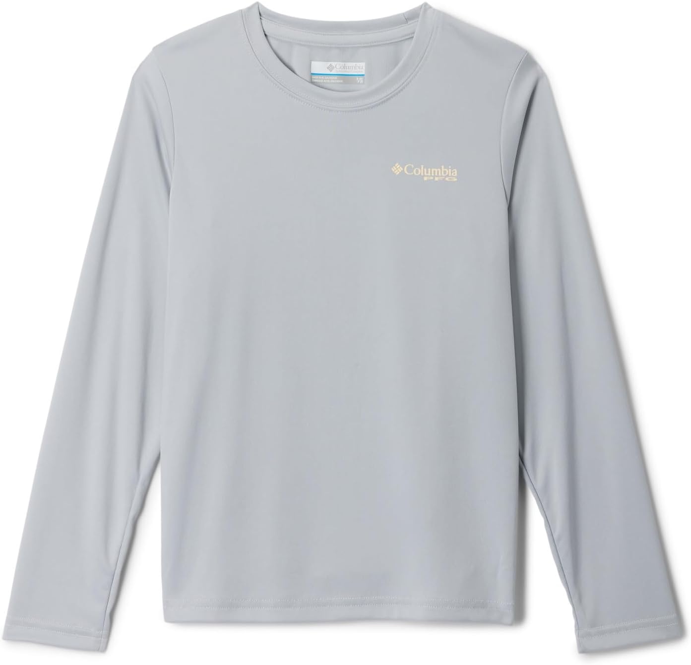 image:imageColumbia Boys Terminal Tackle PFG Fish Flag Long Sleeve Little KidsBig KidsCool GreyCrushed Blue Trout Flies