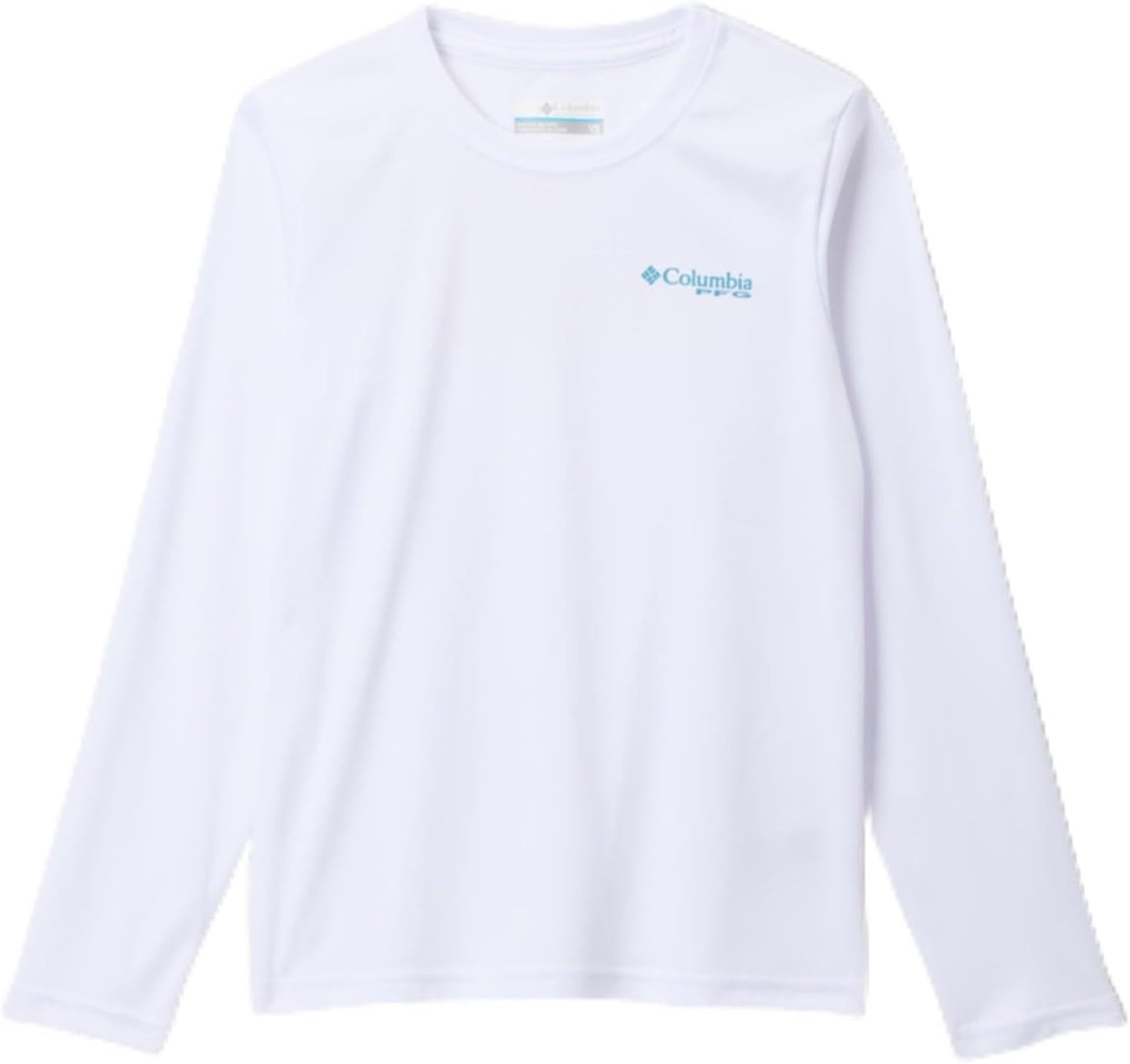 image:imageColumbia Boys Terminal Tackle PFG Fish Flag Long Sleeve Little KidsBig KidsWhiteBlue Echo Fish Flag