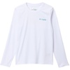 Columbia Boy’s Terminal Tackle PFG™ Fish Flag Long Sleeve (Little Kids/Big Kids)(White/Blue Echo Fish Flag)