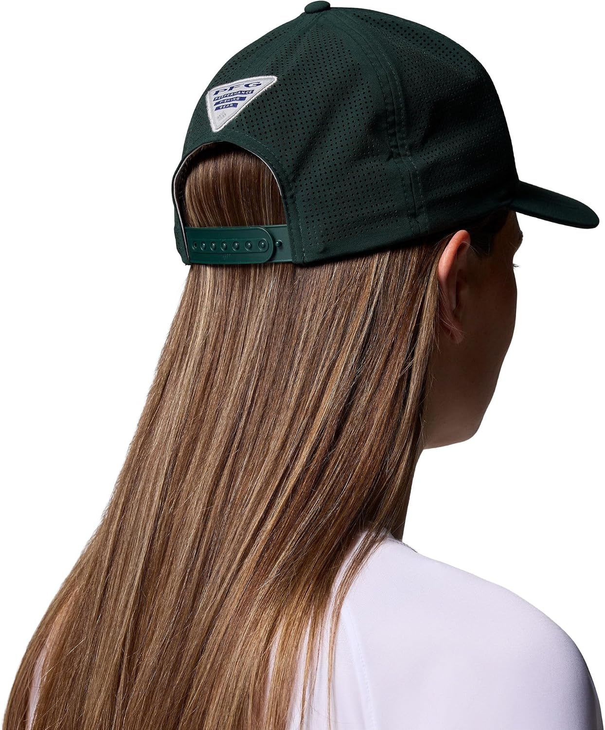 image:imageColumbia Unisex Collegiate PFG Elite 3D Stretch Snap BackMs Spruce
