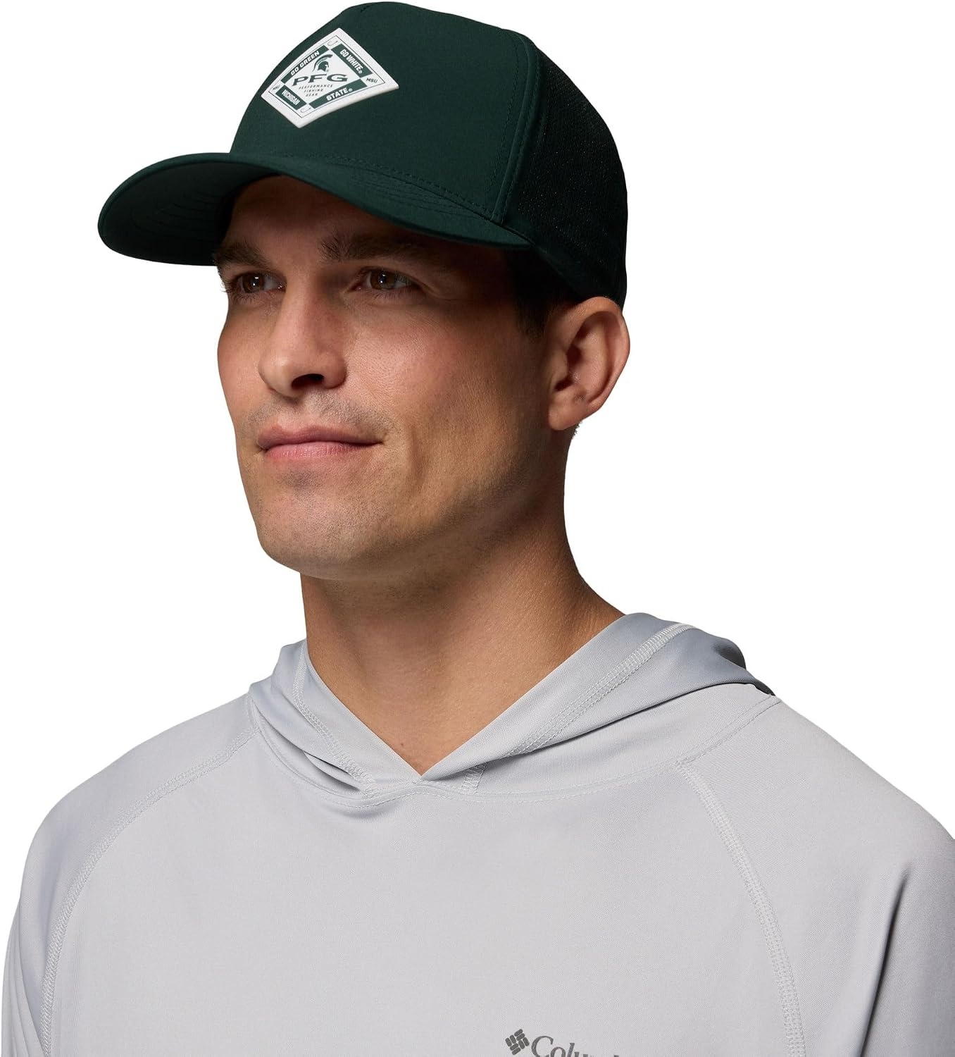 image:imageColumbia Unisex Collegiate PFG Elite 3D Stretch Snap BackMs Spruce