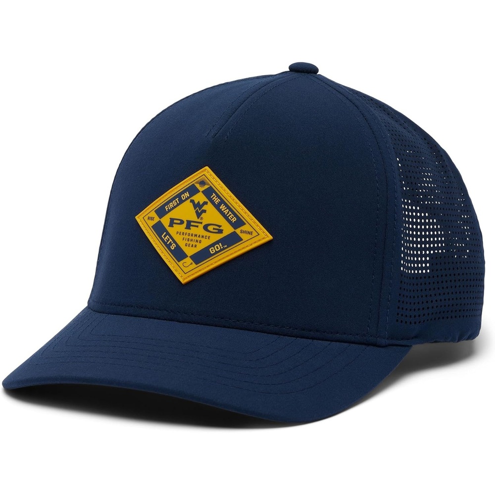 image:imageColumbia Unisex Collegiate PFG Elite 3D Stretch Snap BackWv Collegiate Navy