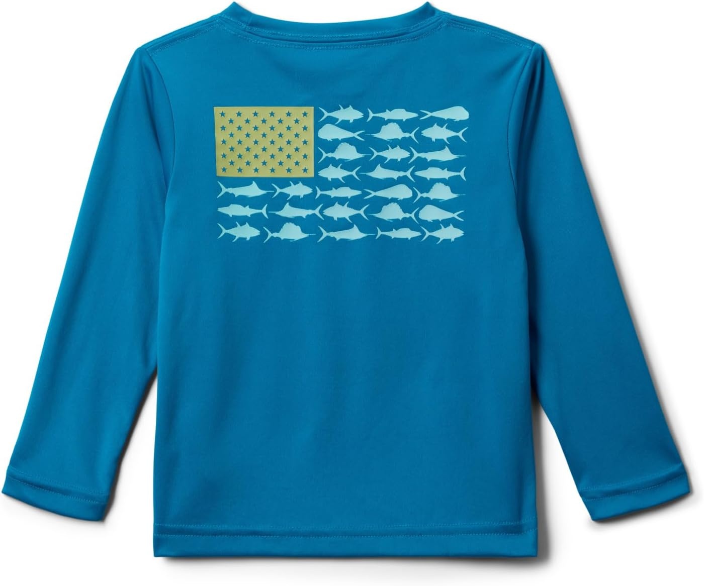 image:imageColumbia Youth Boys PFG Terminal Tackle Fish Flag Long Sleeve ShirtBlue EchoPear Offshore Slam