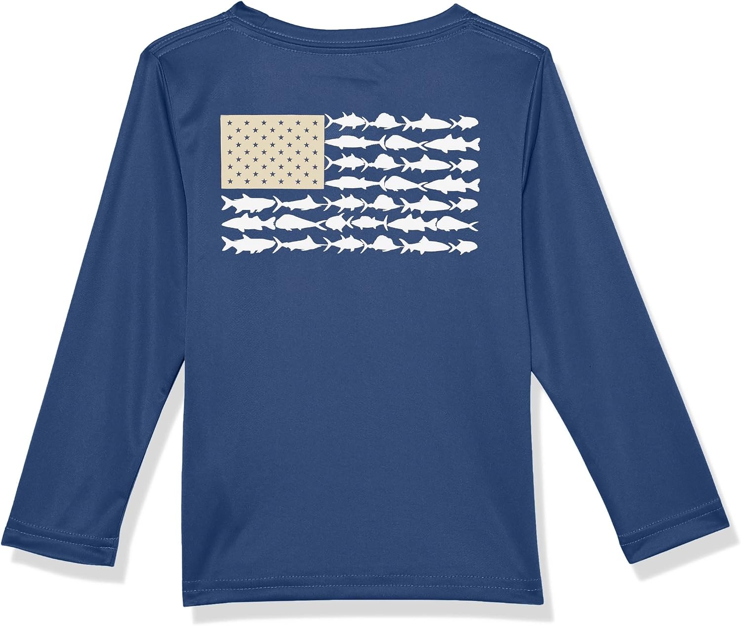 image:imageColumbia Youth Boys PFG Terminal Tackle Fish Flag Long Sleeve ShirtCarbonWhite