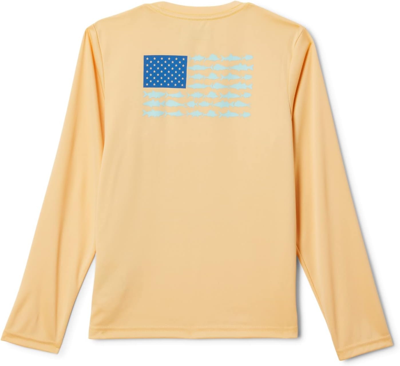 image:imageColumbia Youth Boys PFG Terminal Tackle Fish Flag Long Sleeve ShirtCocoa ButterGulf Stream