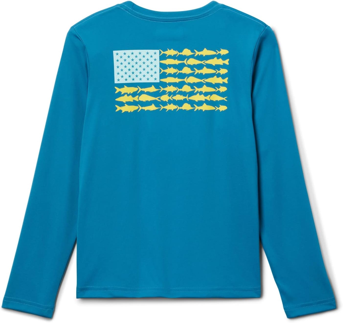image:imageColumbia Youth Boys PFG Terminal Tackle Fish Flag Long Sleeve ShirtDeep MarineGulf Stream
