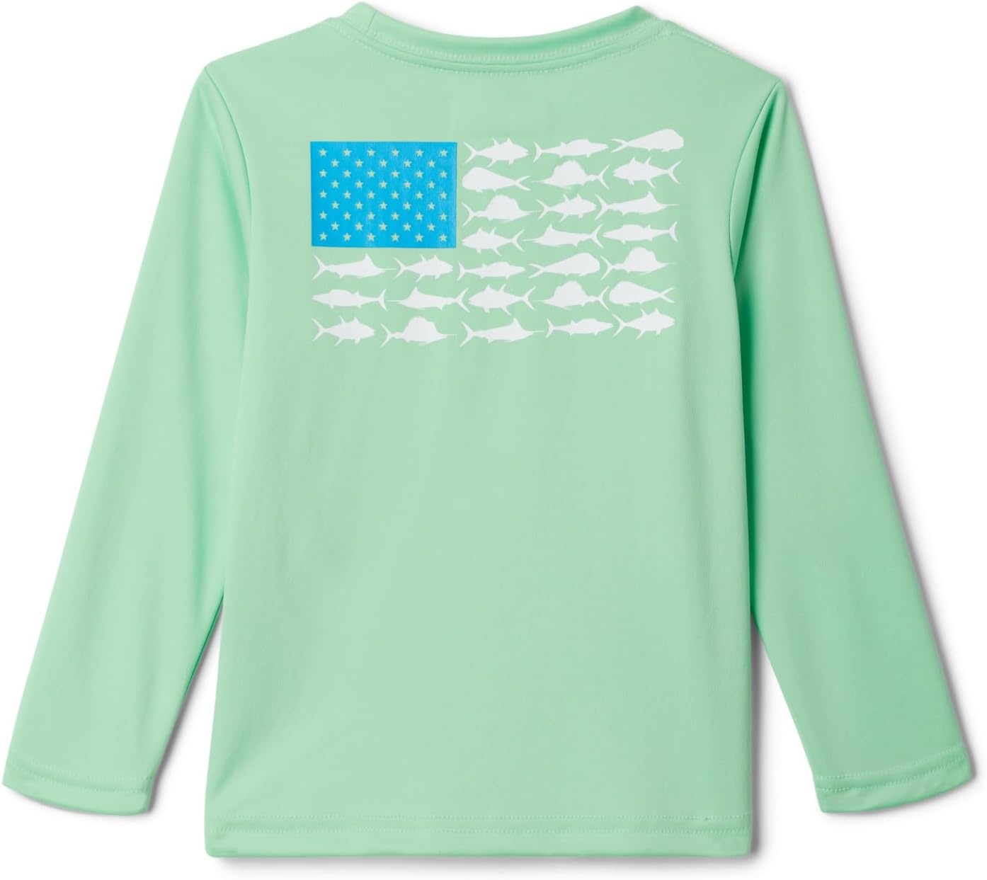 image:imageColumbia Youth Boys PFG Terminal Tackle Fish Flag Long Sleeve ShirtOcean MintPfg Flag Offshore Slam