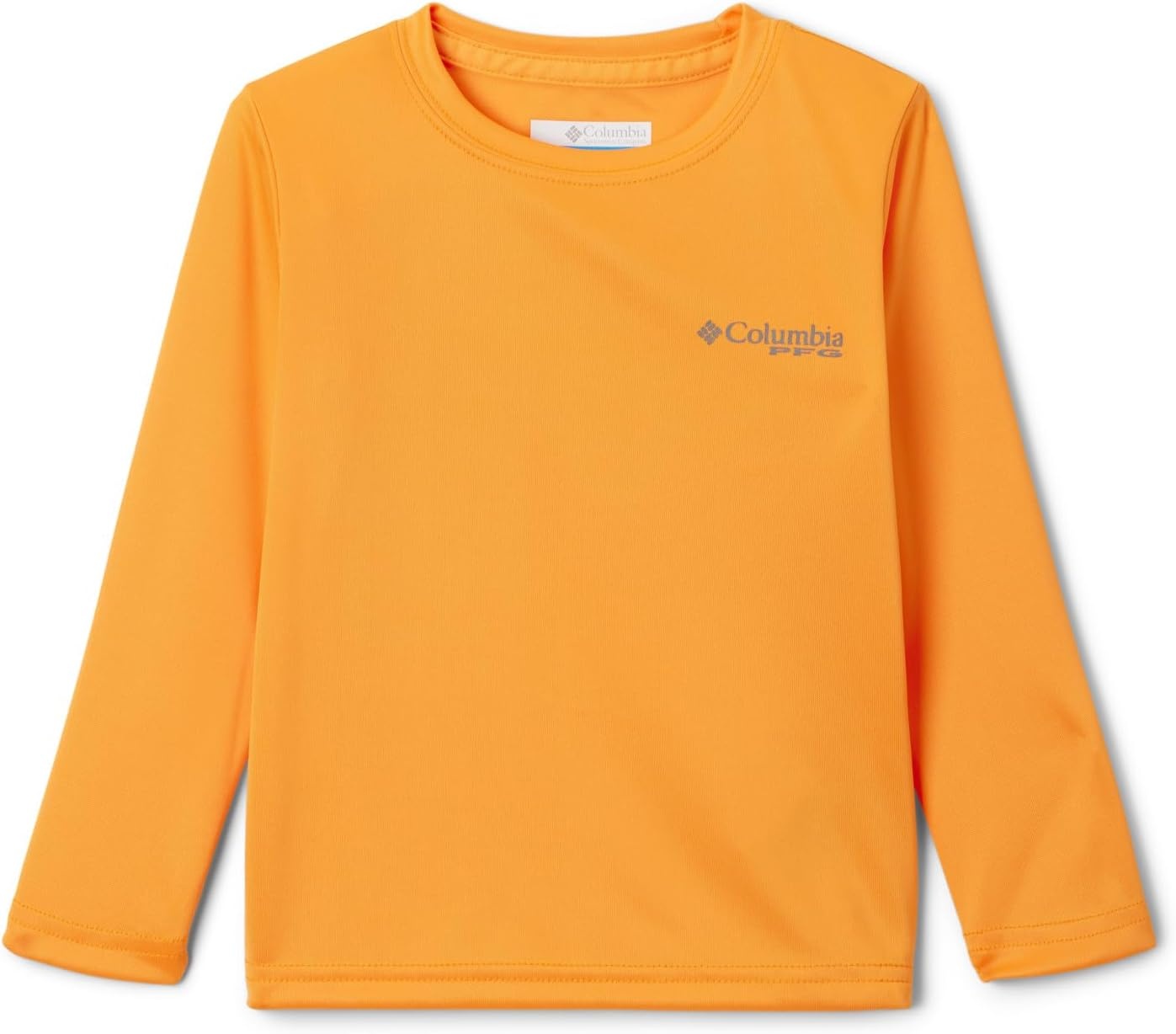 image:imageColumbia Youth Boys PFG Terminal Tackle Fish Flag Long Sleeve ShirtOrange BlastCool Grey