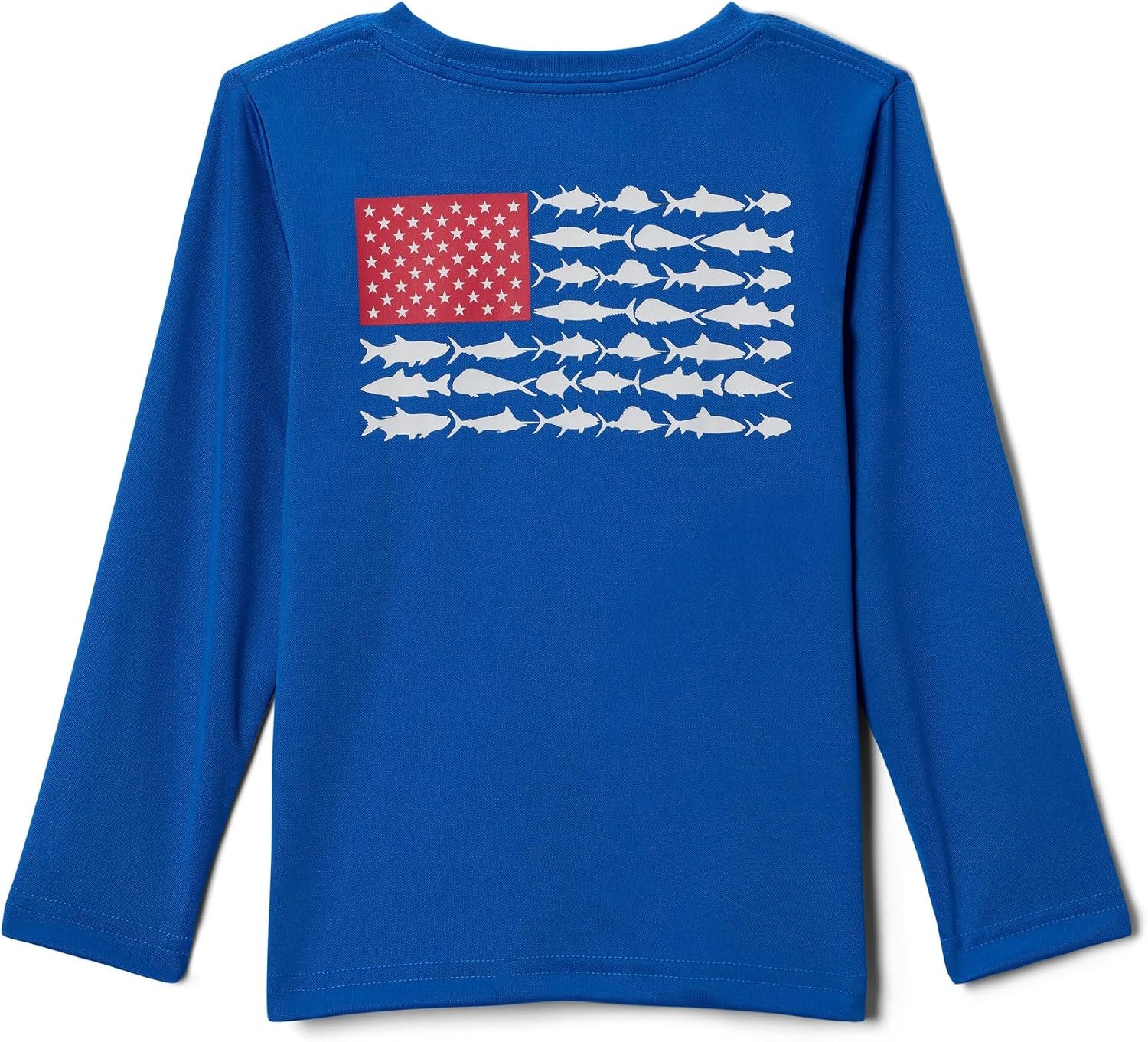 image:imageColumbia Youth Boys PFG Terminal Tackle Fish Flag Long Sleeve ShirtVivid Blue Graphic