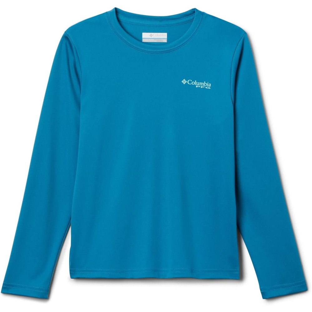image:imageColumbia Youth Boys PFG Terminal Tackle Fish Flag Long Sleeve ShirtDeep MarineGulf Stream