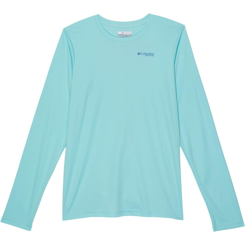 image:imageColumbia Youth Boys PFG Terminal Tackle Fish Flag Long Sleeve ShirtGulf StreamBlue Macaw