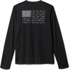 Columbia Youth Boys PFG Terminal Tackle Fish Flag Long Sleeve Shirt(Black/Graphite)