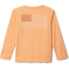 Columbia Youth Boys PFG Terminal Tackle Fish Flag Long Sleeve Shirt(Bright Nectar Fish Flag Mid Atlantic)