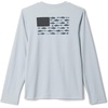 Columbia Youth Boys PFG Terminal Tackle Fish Flag Long Sleeve Shirt(Cool Grey Graphic)