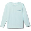 Columbia Youth Boys PFG Terminal Tackle Fish Flag Long Sleeve Shirt(Icy Morn/Pfg Fish Flag Trout & Flies)