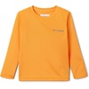 Columbia Youth Boys PFG Terminal Tackle Fish Flag Long Sleeve Shirt(Orange Blast/Cool Grey)