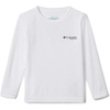 Columbia Youth Boys PFG Terminal Tackle Fish Flag Long Sleeve Shirt(White/Collegiate Navy)