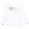 Columbia Youth Boys PFG Terminal Tackle Fish Flag Long Sleeve Shirt(White/Key West)