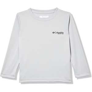 Columbia Baby Boys’ Terminal Tackle PFG Fish Flag Long Sleeve(Cool Grey Graphic)