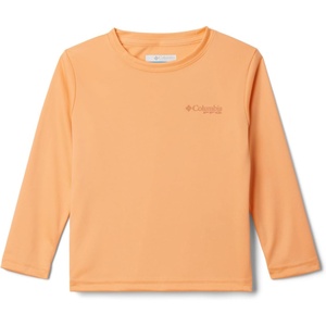Columbia Youth Boys PFG Terminal Tackle Fish Flag Long Sleeve Shirt(Bright Nectar Fish Flag Mid Atlantic)