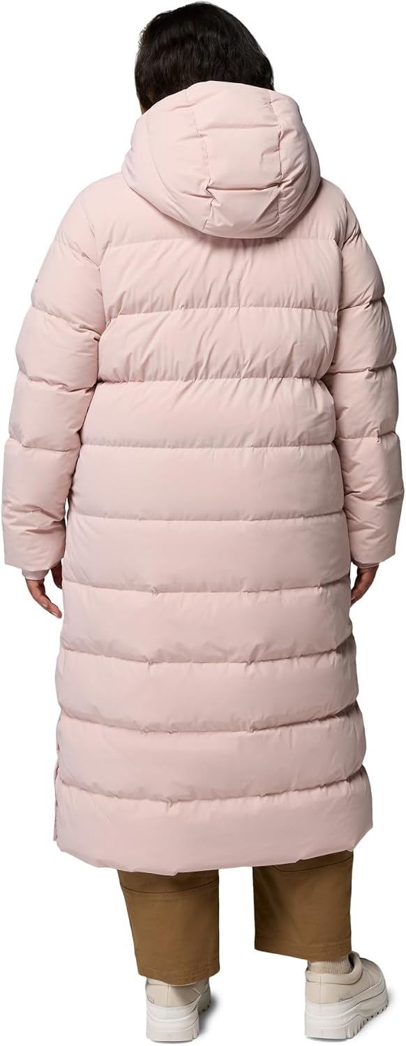 image:imageColumbia Amaze Puff Long Hooded JacketMineral Pink