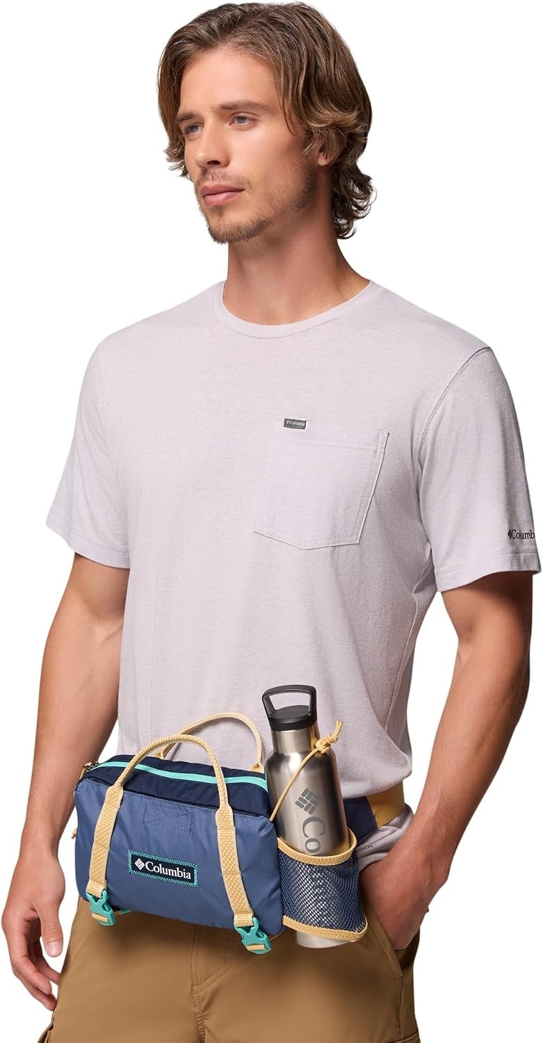 image:imageColumbia Unisex Echo Mountain Hip PackDark MountainColl NavySand Dune