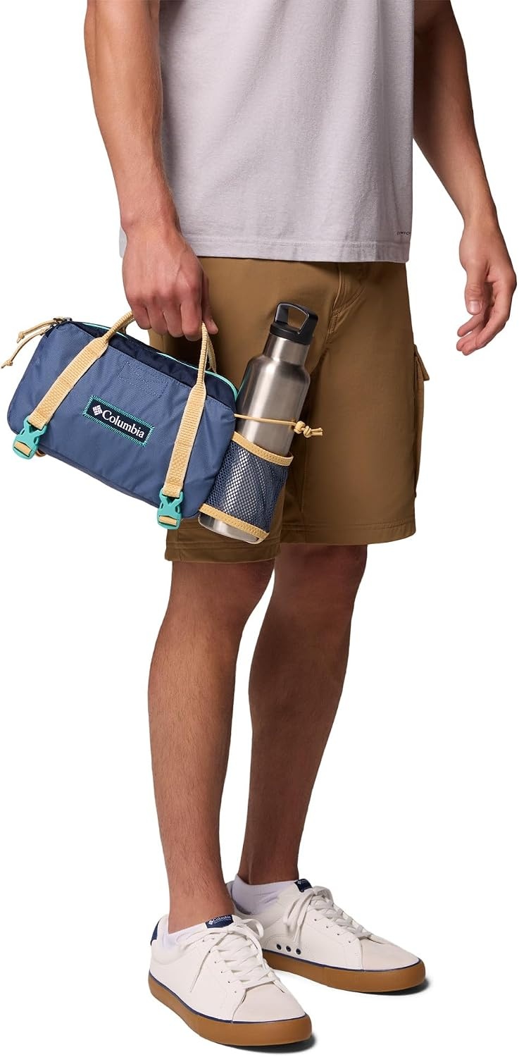 image:imageColumbia Unisex Echo Mountain Hip PackDark MountainColl NavySand Dune