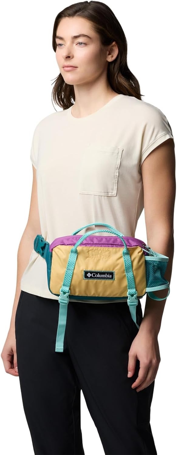 image:imageColumbia Unisex Echo Mountain Hip PackRazzleRiver BlueSand DuneSpray